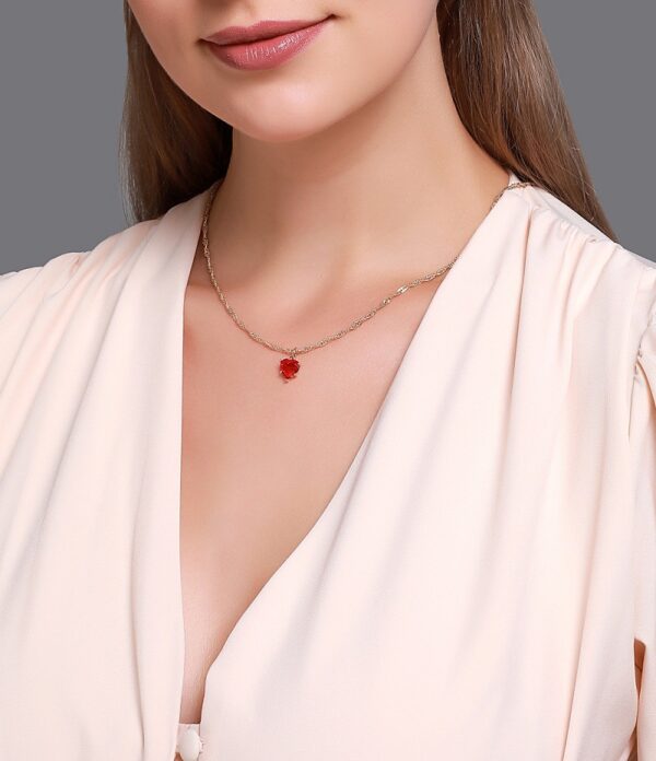 Rhinestone Crystal Jewelry Set for valentine's Day